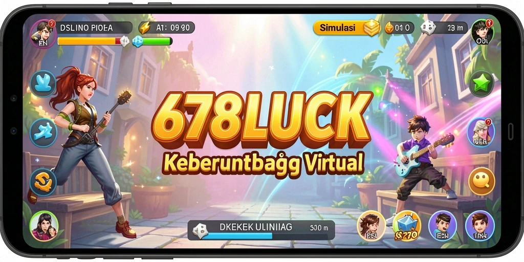 Tampilan gameplay menarik di 678LUCK dengan berbagai karakter.