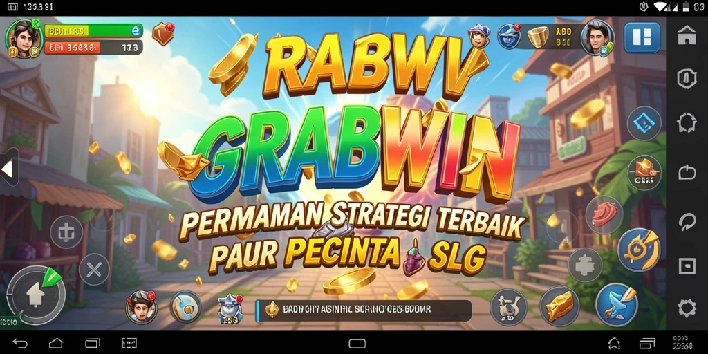 Tampilan gameplay menarik GRABWIN dengan strategi mendalam.