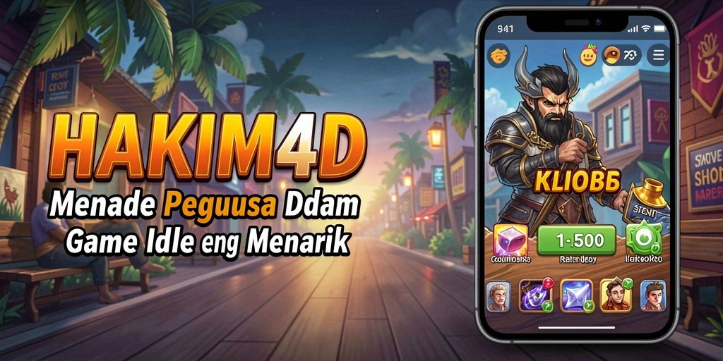 Screenshot HAKIM4D menampilkan gameplay Idle yang seru dan menarik.