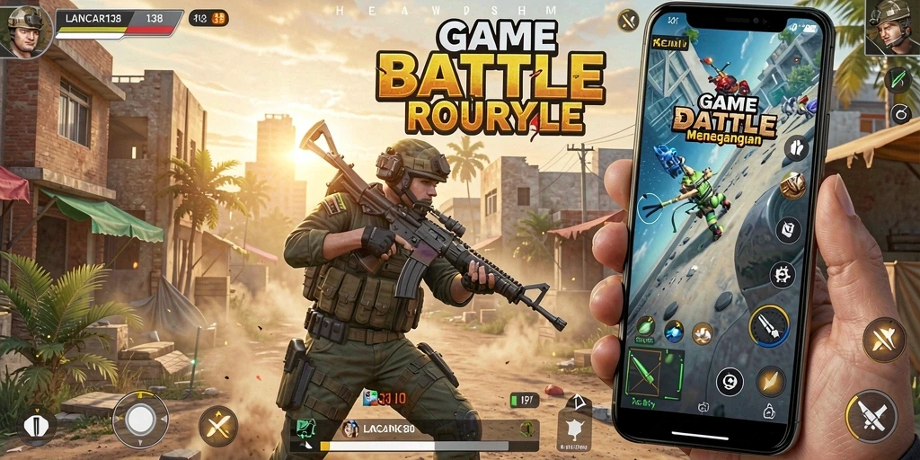 Tampilan gameplay seru di LANCAR138 dengan pertarungan intens.