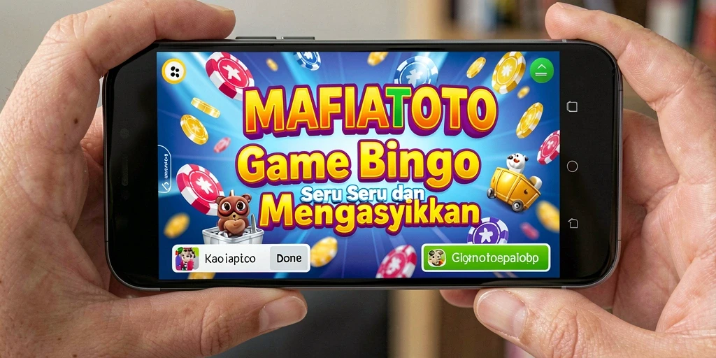 Tampilan gameplay MAFIATOTO yang seru dan penuh dengan tantangan Bingo.