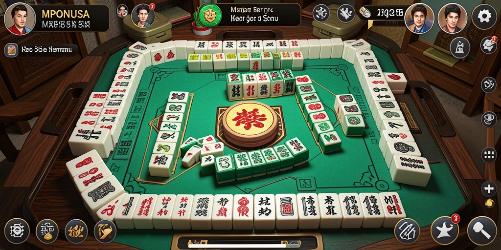 Tampilan gameplay yang seru dan menantang dari MPONUSA.