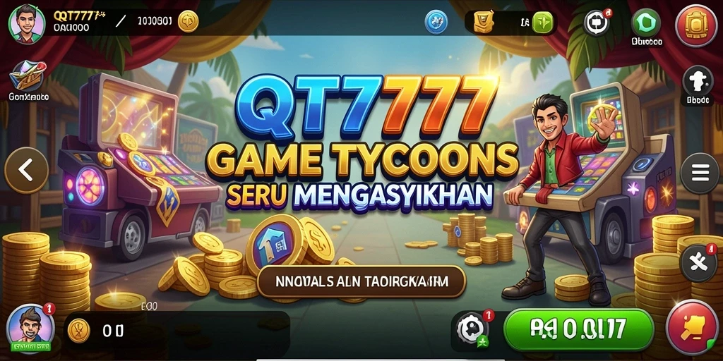 Tampilan gameplay QT777 yang menarik dan seru.
