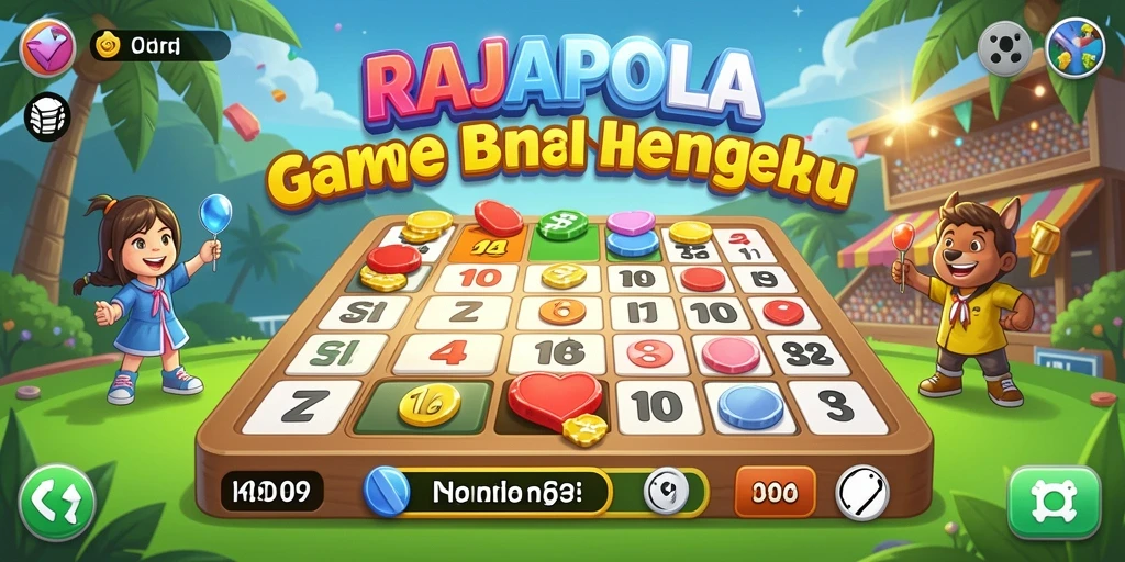 Tampak menakjubkan dari gameplay Bingo RAJAPOLA.