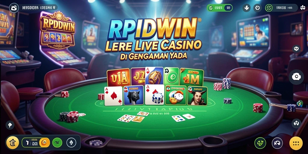 Tampilan gameplay menegangkan dan interaktif dari RPIDWIN.