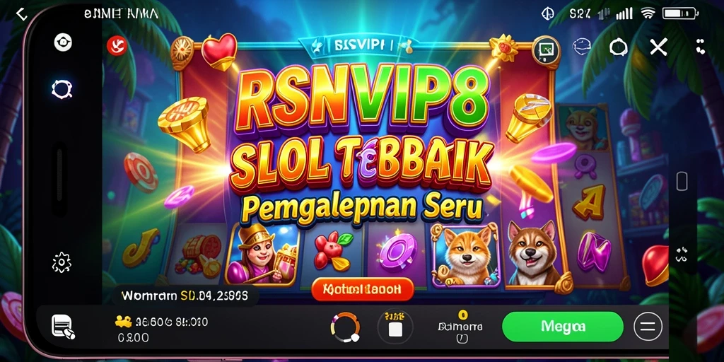 Screenshot gameplay RSNVIP8 menampilkan suasana mendebarkan dari permainan slot.